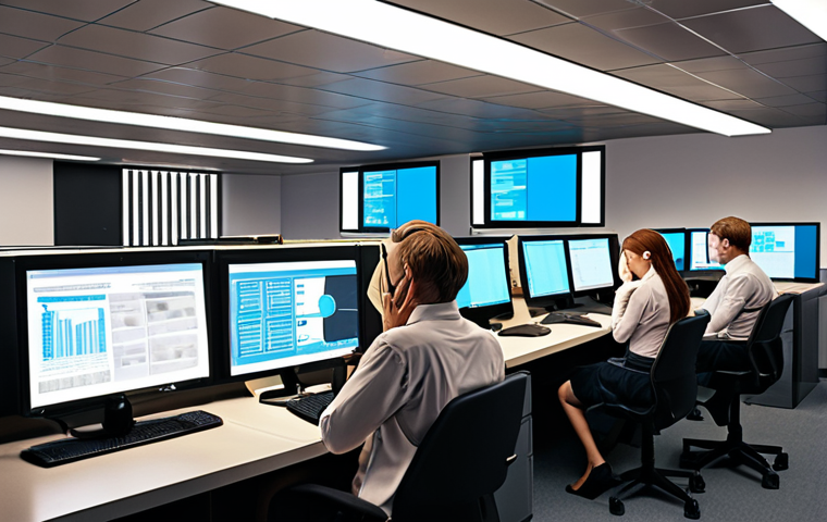 **Image Prompt:** A stylized bureaucratic office scene. Overwhelmed employees drowning in paperwork, illuminated by the glow of computer screens displaying complex digital interfaces. Juxtapose this with a futuristic, minimalist interface promising efficiency, hinting at AI integration. Emphasize the contrast between rigid traditional bureaucracy and the potential of streamlined digital solutions. Subtle Swedish flags or cultural references can be included.