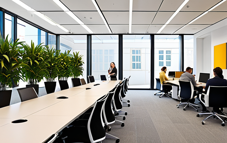 **Image Prompt 1: Empowered Public Service & Growth**
A vibrant, modern office environment filled with diverse public sector employees of various ages and backgrounds. They are actively collaborating in open spaces, engaging in discussions, and confidently using modern digital tools. The atmosphere is bright, open, and dynamic, symbolizing a culture of trust, autonomy, and continuous professional growth. Subtle visual elements like upward-trending lines or flourishing plant motifs can be integrated into the background to represent development and potential. The overall feeling is one of innovation and shared purpose in serving the community.