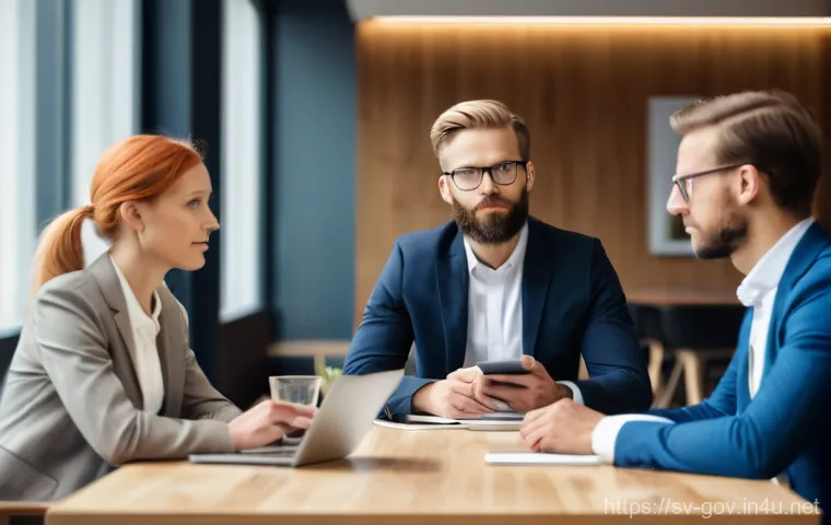 공무원 시험과 관련된 최신 트렌드와 정보 - **"A vibrant and modern Swedish public sector office environment. Diverse group of professionals, in...